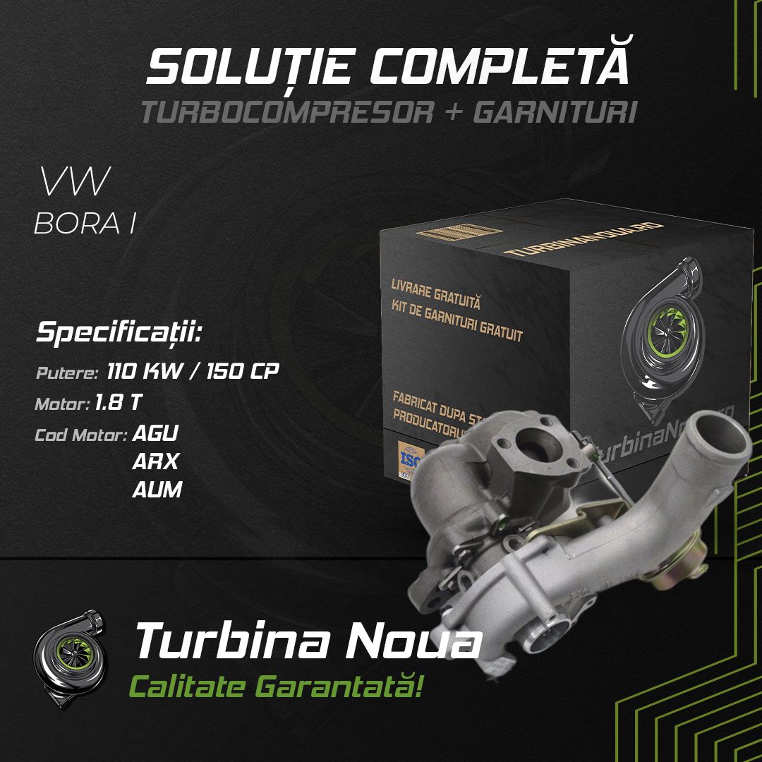 Turbina VW BORA I 1.8 T 110 KW / 150 CP Noua - Image 2