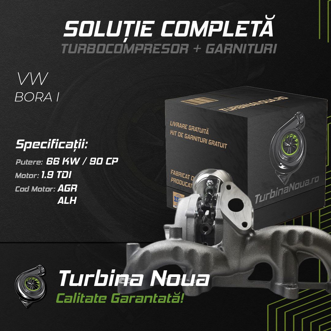 Turbina VW BORA I 1.9 TDI 66 KW / 90 CP Noua - Image 2