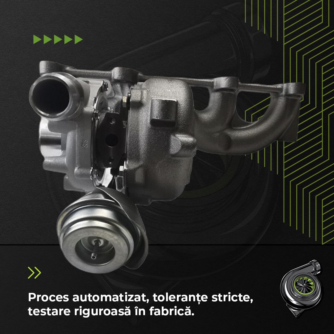 Turbina VW BORA I 1.9 TDI 81 KW / 110 CP Noua - Image 4