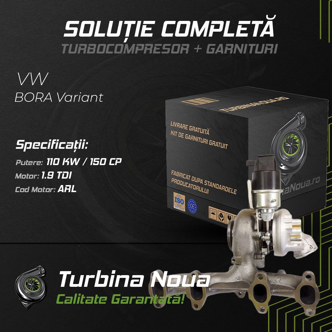 Turbina VW BORA Variant 1.9 TDI 110 KW / 150 CP Noua - Image 2