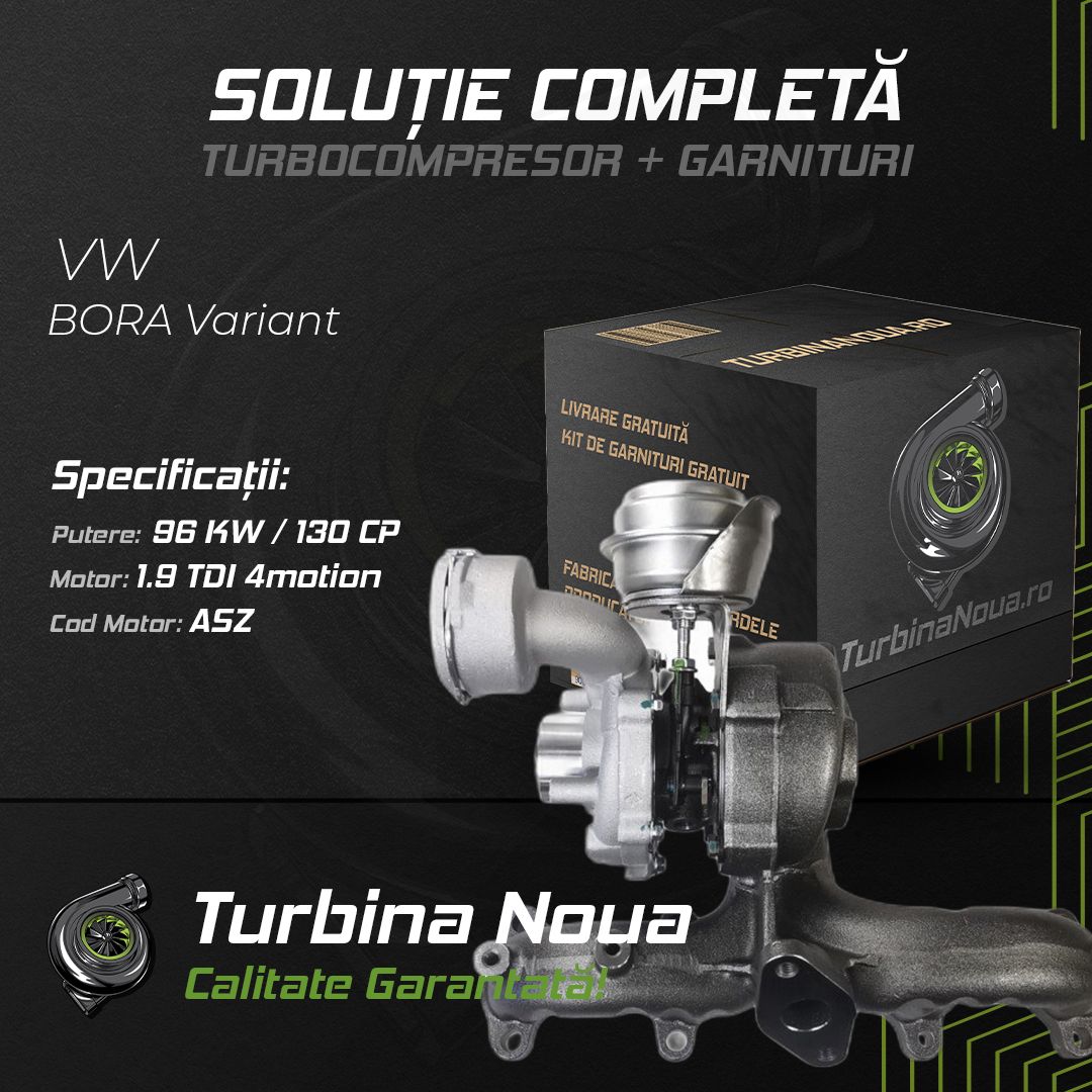 Turbina VW BORA Variant 1.9 TDI 4motion 96 KW / 130 CP Noua - Image 2