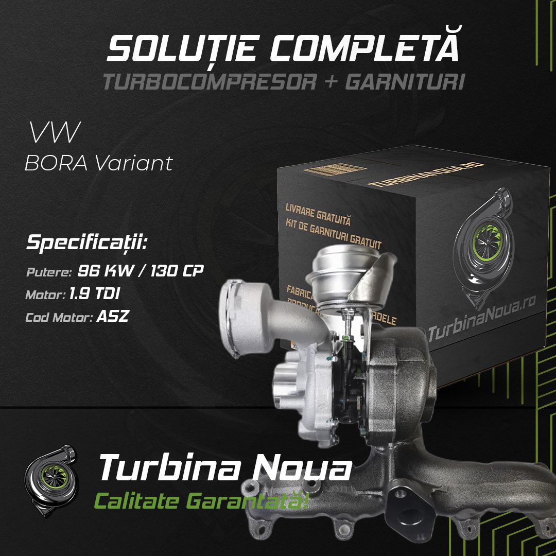 Turbina VW BORA Variant 1.9 TDI 96 KW / 130 CP Noua - Image 2