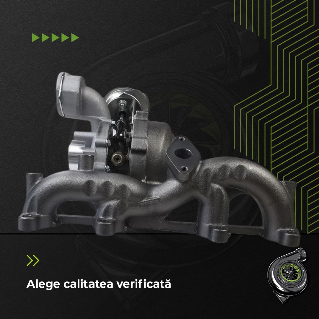 Turbina VW CADDY III 1.9 TDI 77 KW / 105 CP Noua - Image 5