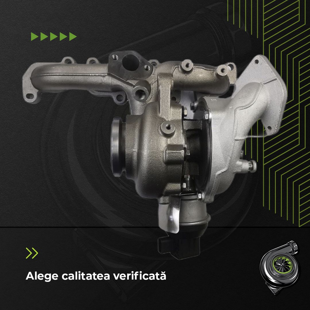 Turbina VW CADDY III MPV 2.0 TDI 16V 103 KW / 140 CP Noua - Image 5