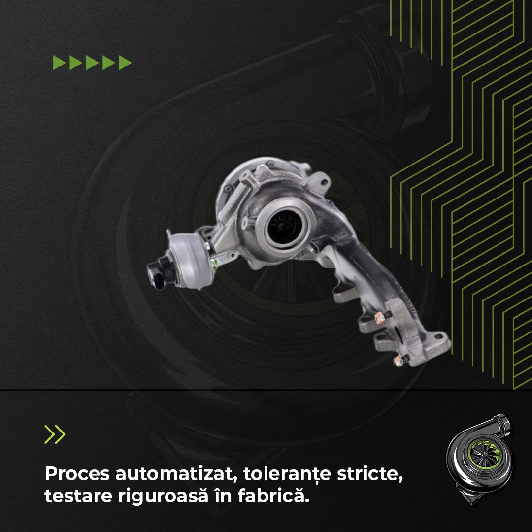 Turbina VW CRAFTER 30-50 2.0 TDI 84 KW / 114 CP Noua - Image 4