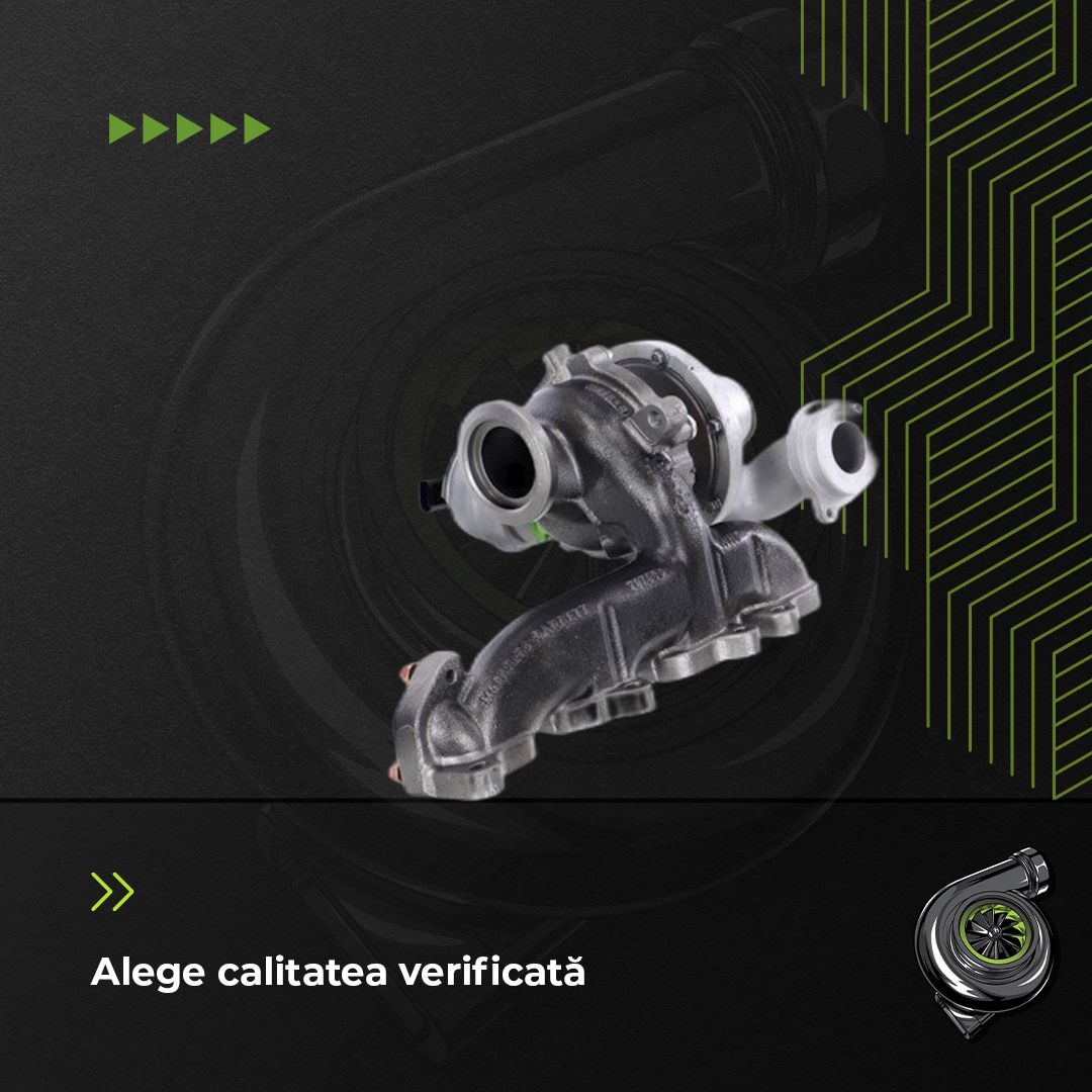 Turbina VW CRAFTER 30-50 Van 2.0 TDI 84 KW / 114 CP Noua - Image 5