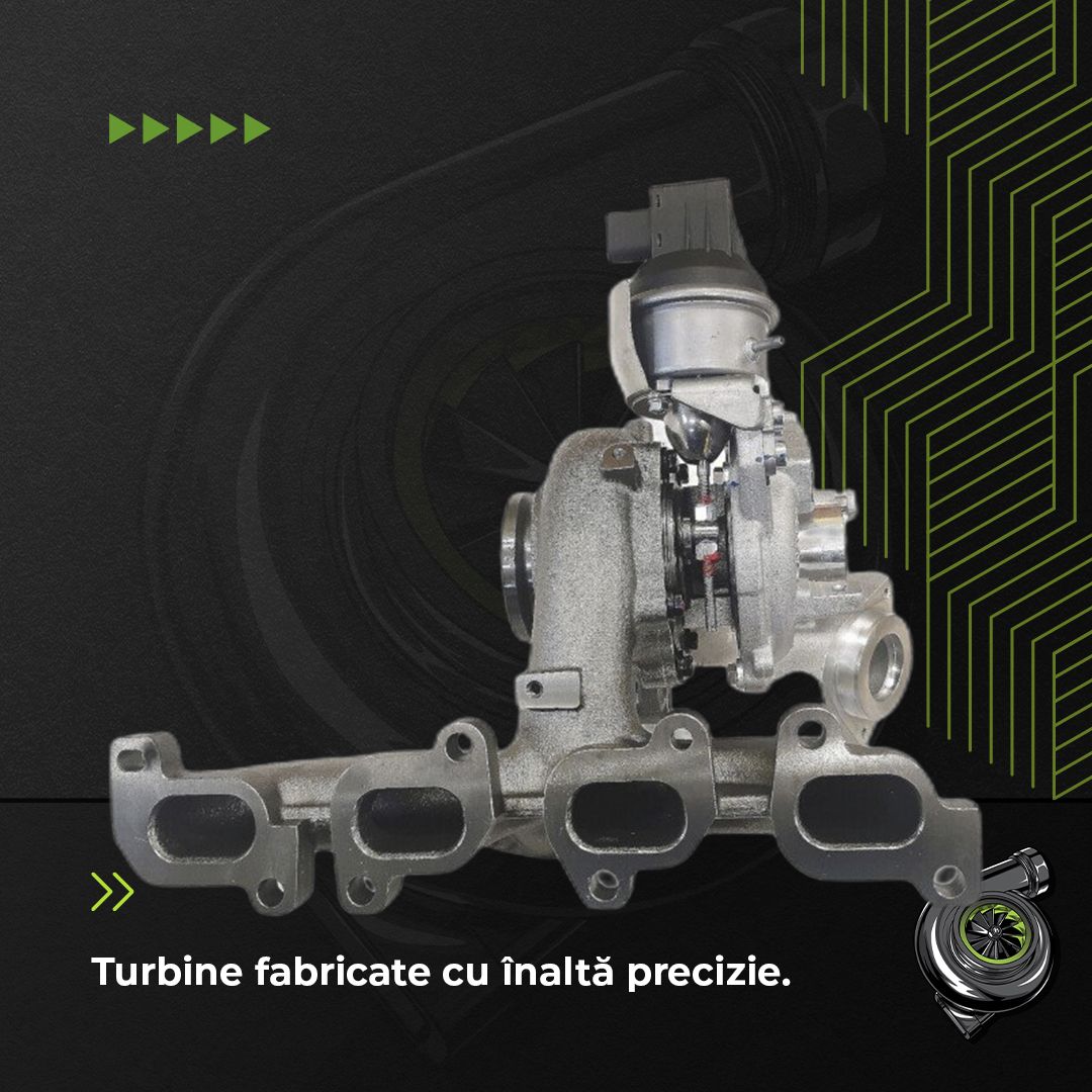 Turbina VW EOS 2.0 TDI 100 KW / 136 CP Noua - Image 3