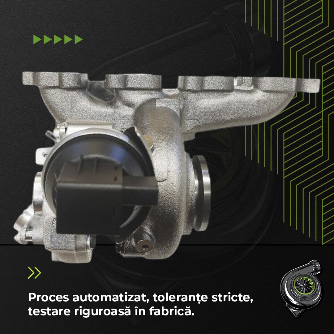 Turbina VW EOS 2.0 TDI 100 KW / 136 CP Noua - Image 4