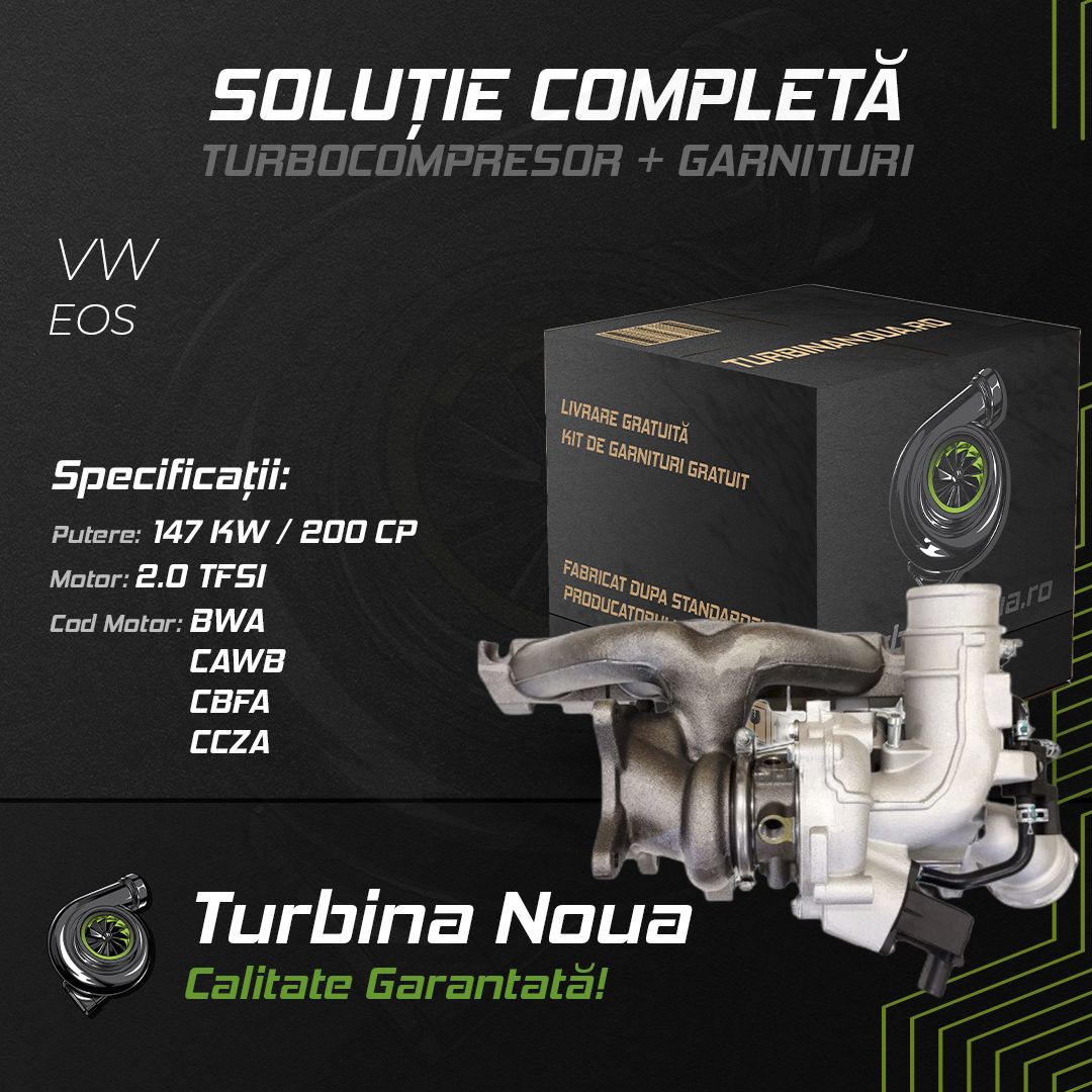 Turbina VW EOS 2.0 TFSI 147 KW / 200 CP Noua - Image 2