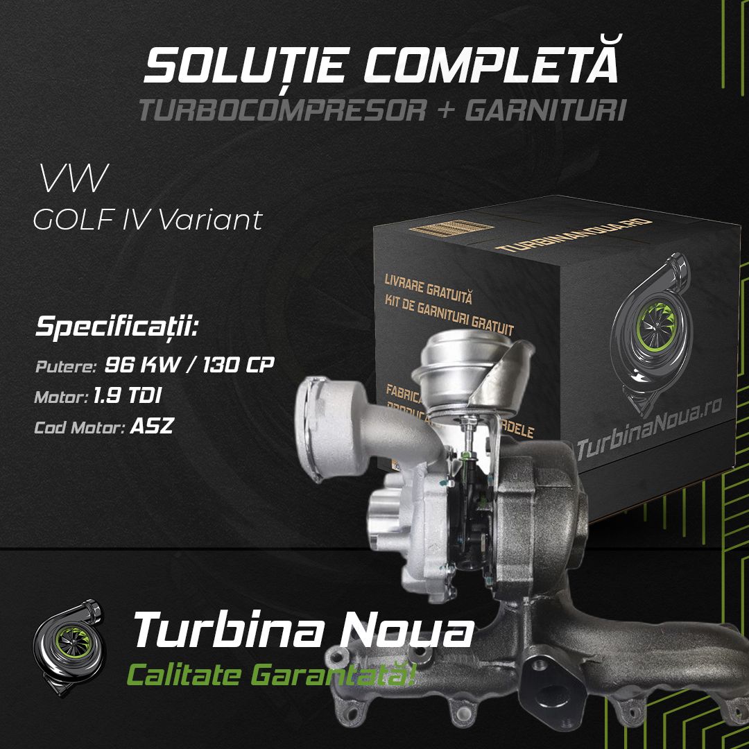 Turbina VW GOLF IV Variant 1.9 TDI 96 KW / 130 CP Noua - Image 2