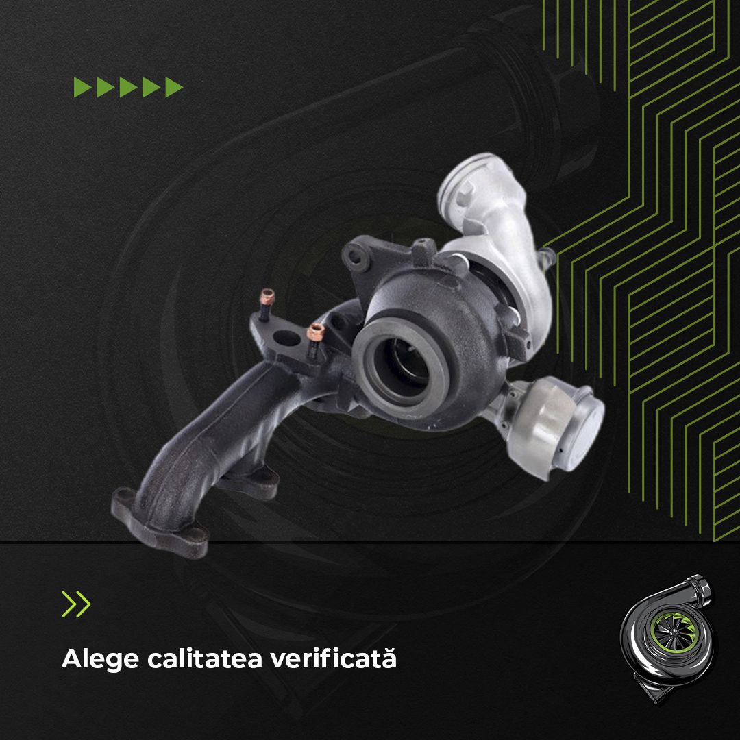 Turbina VW GOLF PLUS V 1.9 TDI 77 KW / 105 CP Noua - Image 5