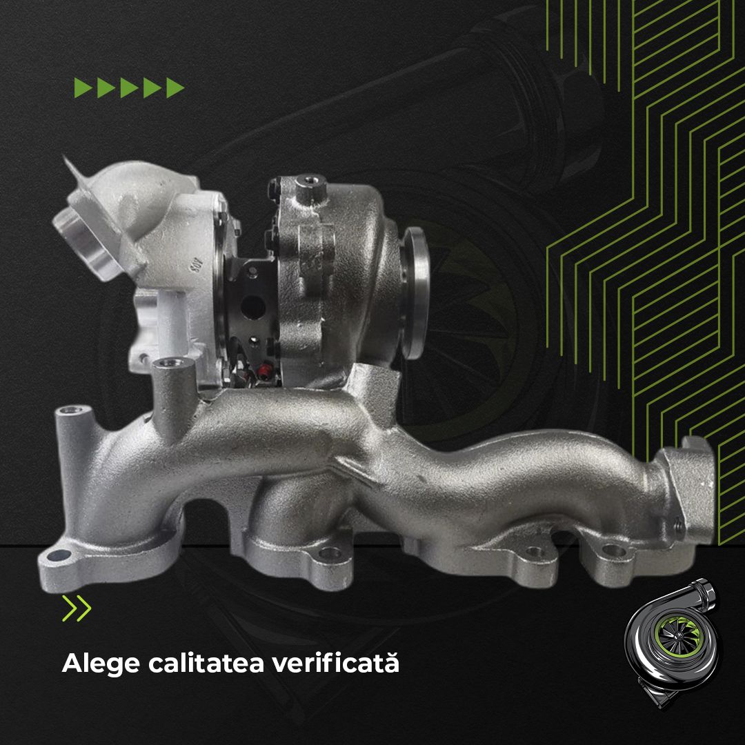 Turbina VW GOLF PLUS V 2.0 TDI 81 KW / 110 CP Noua - Image 5
