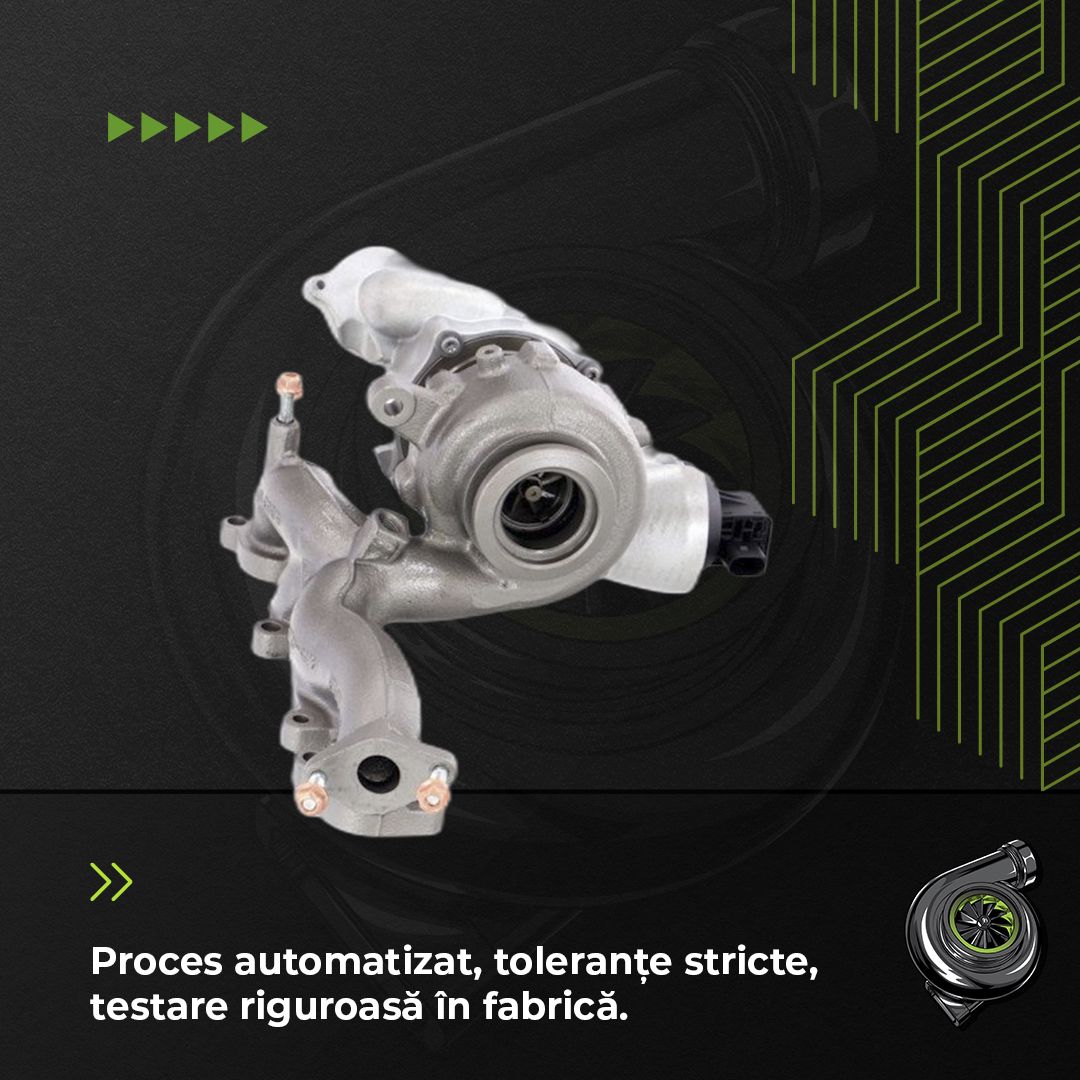 Turbina VW GOLF VI 2.0 TDI 125 KW / 170 CP Noua - Image 4