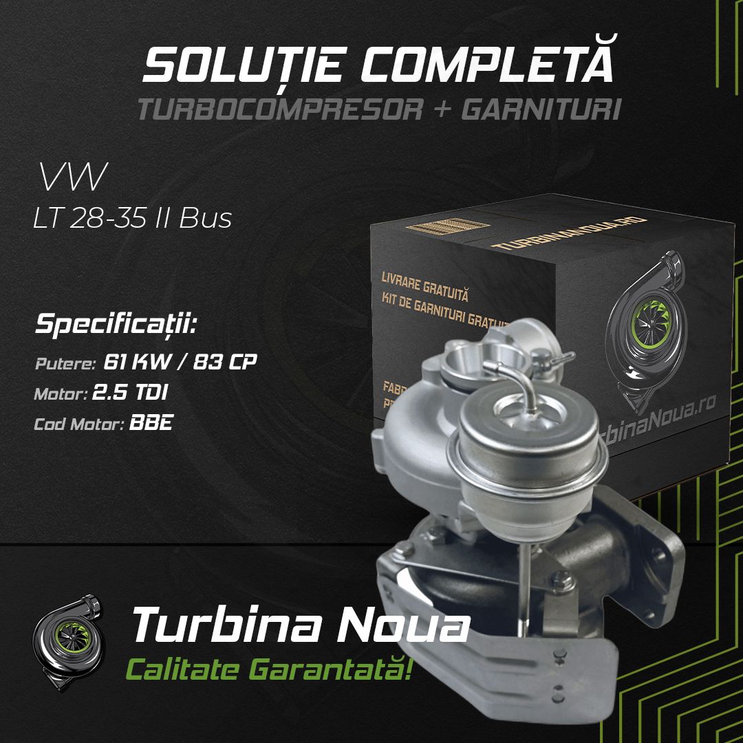 Turbina VW LT 28-35 II Bus 2.5 TDI 61 KW / 83 CP Noua - Image 2