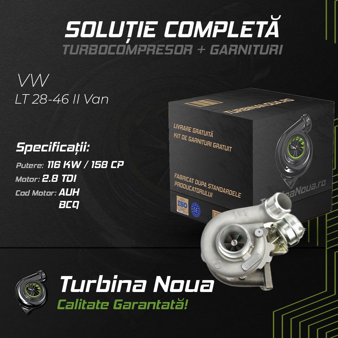 Turbina VW LT 28-46 II Van 2.8 TDI 116 KW / 158 CP Noua - Image 2