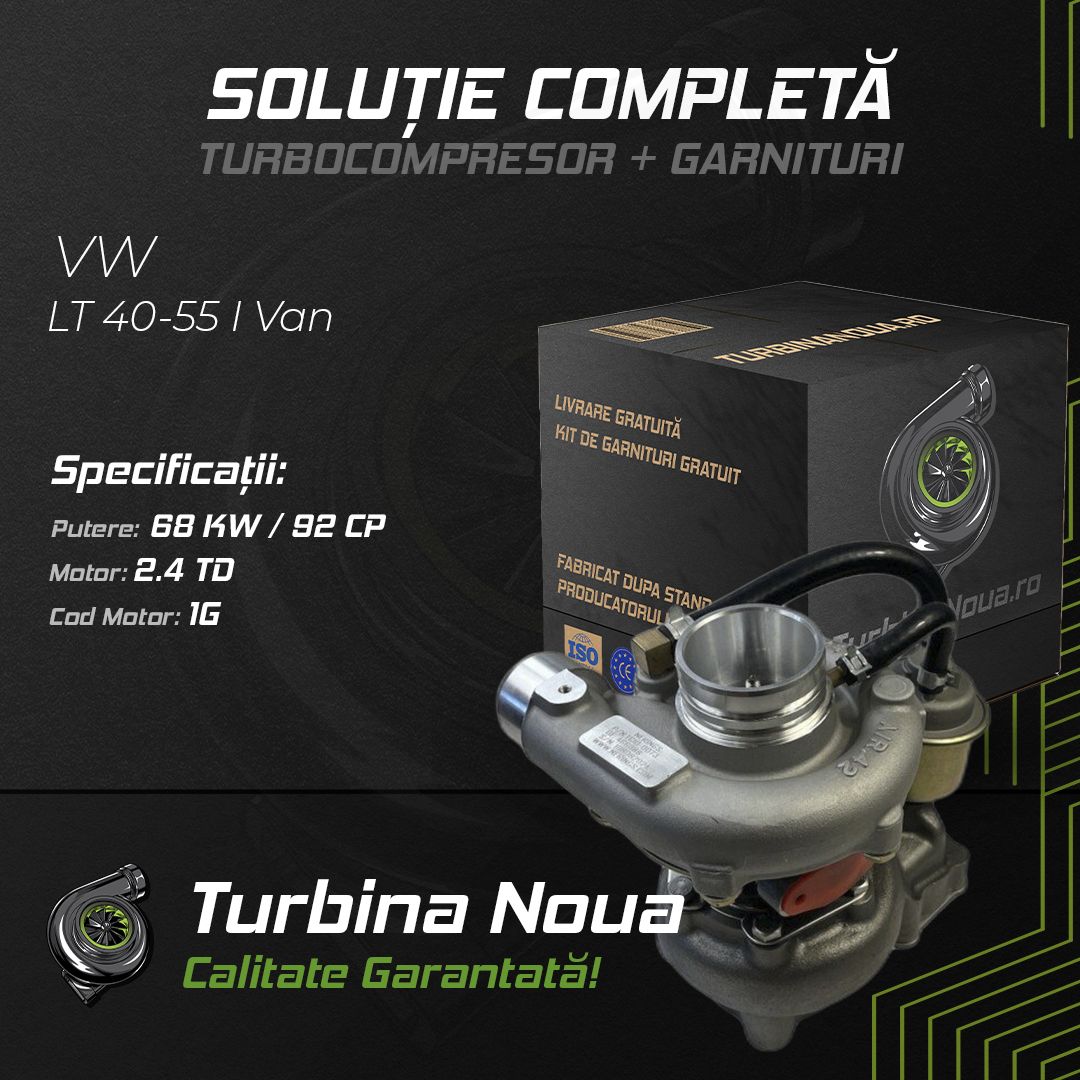 Turbina VW LT 40-55 I Van 2.4 TD 68 KW / 92 CP Noua - Image 2