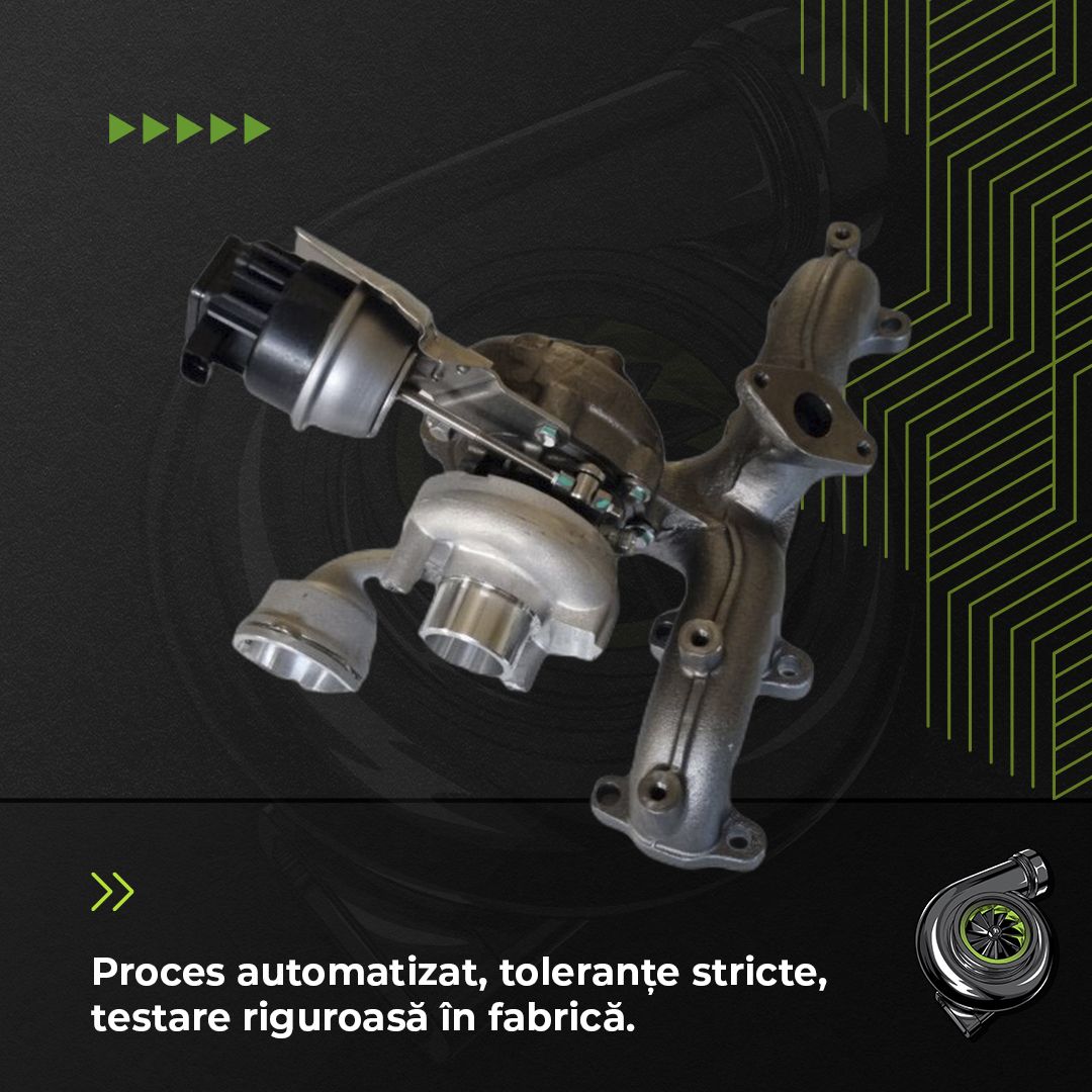 Turbina VW NEW BEETLE 1.9 TDI 74 KW / 101 CP Noua - Image 4