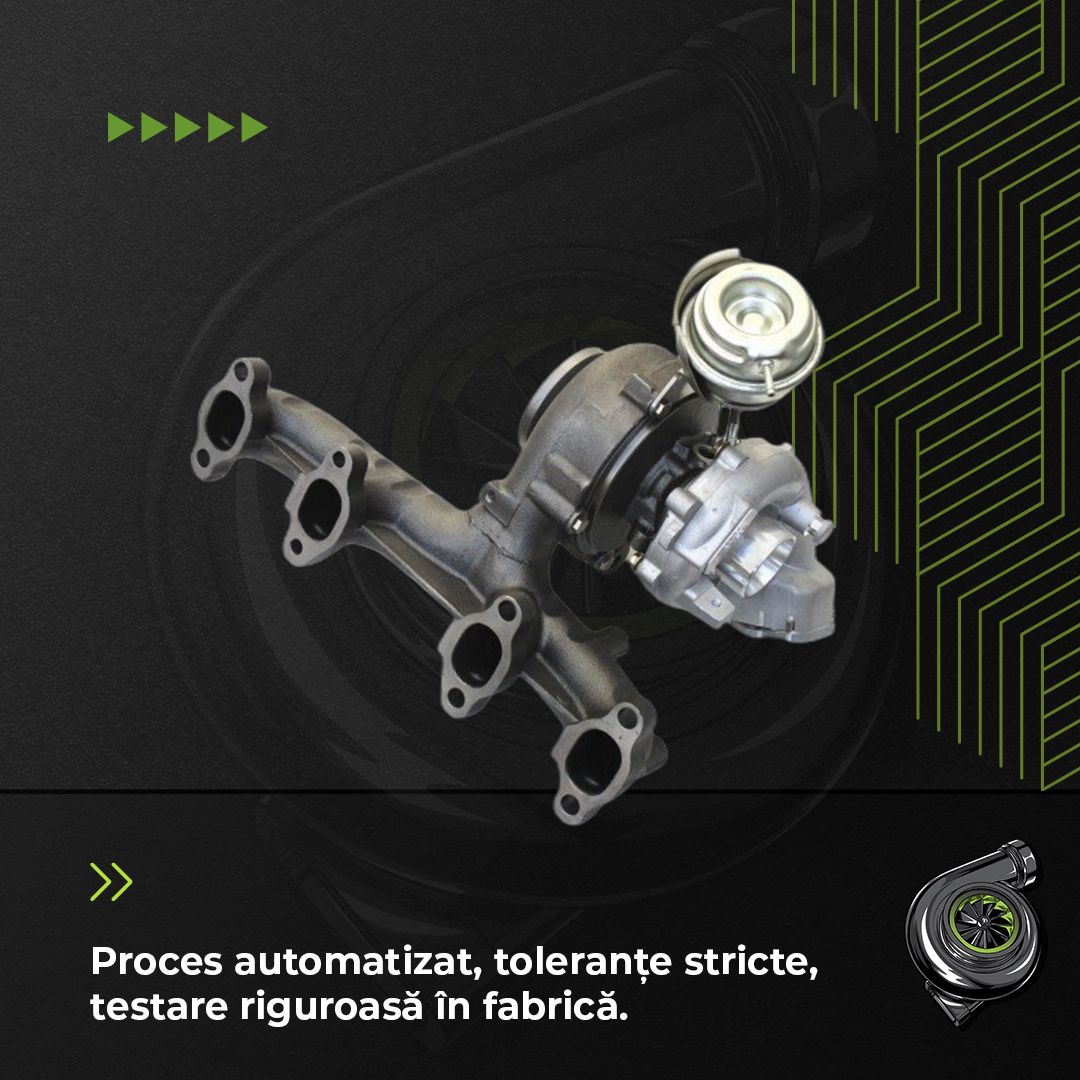 Turbina VW PASSAT B6 2.0 TDI 103 KW / 140 CP Noua - Image 4