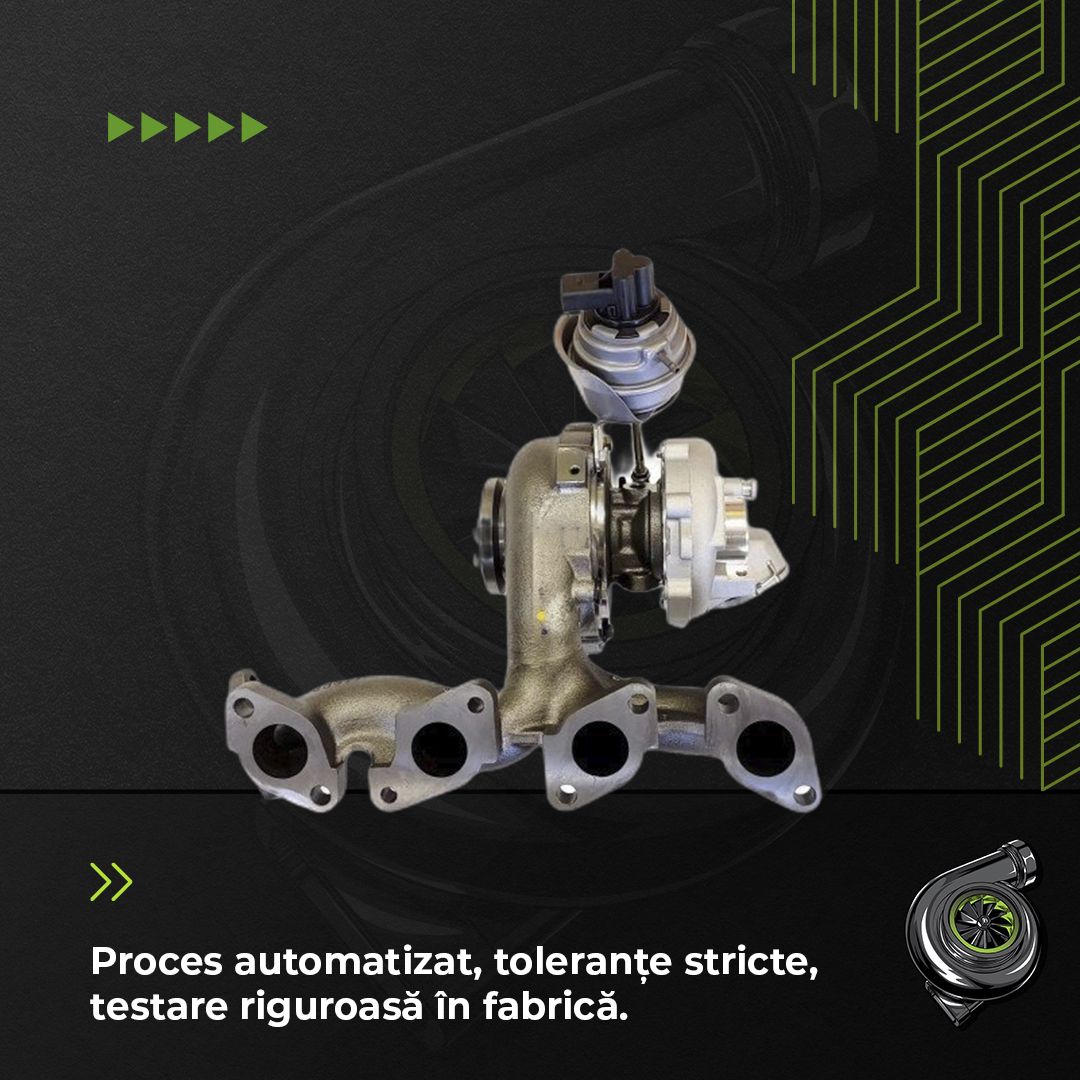 Turbina VW PASSAT B6 2.0 TDI 120 KW / 163 CP Noua - Image 4