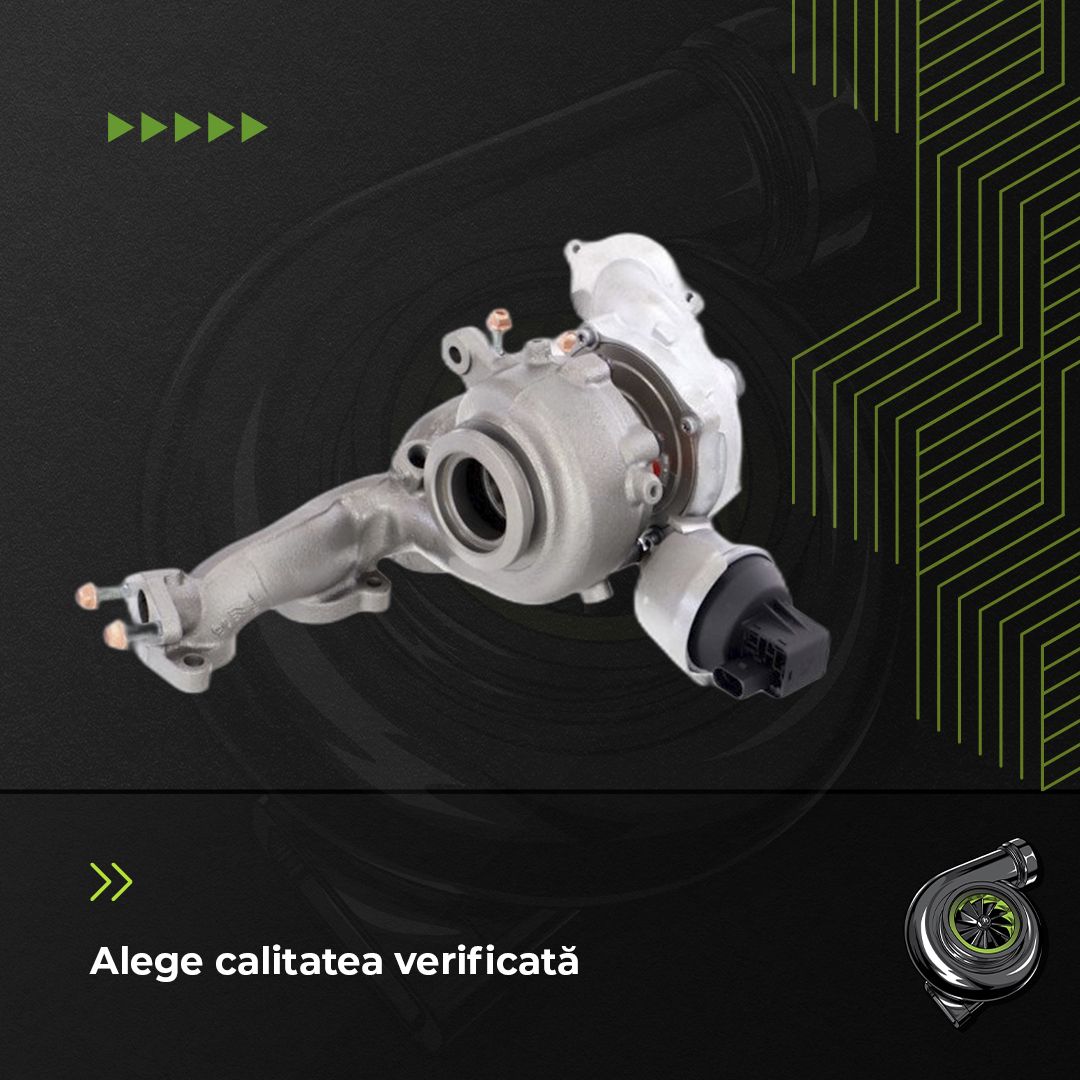 Turbina VW PASSAT CC B6 2.0 TDI 120 KW / 163 CP Noua - Image 5