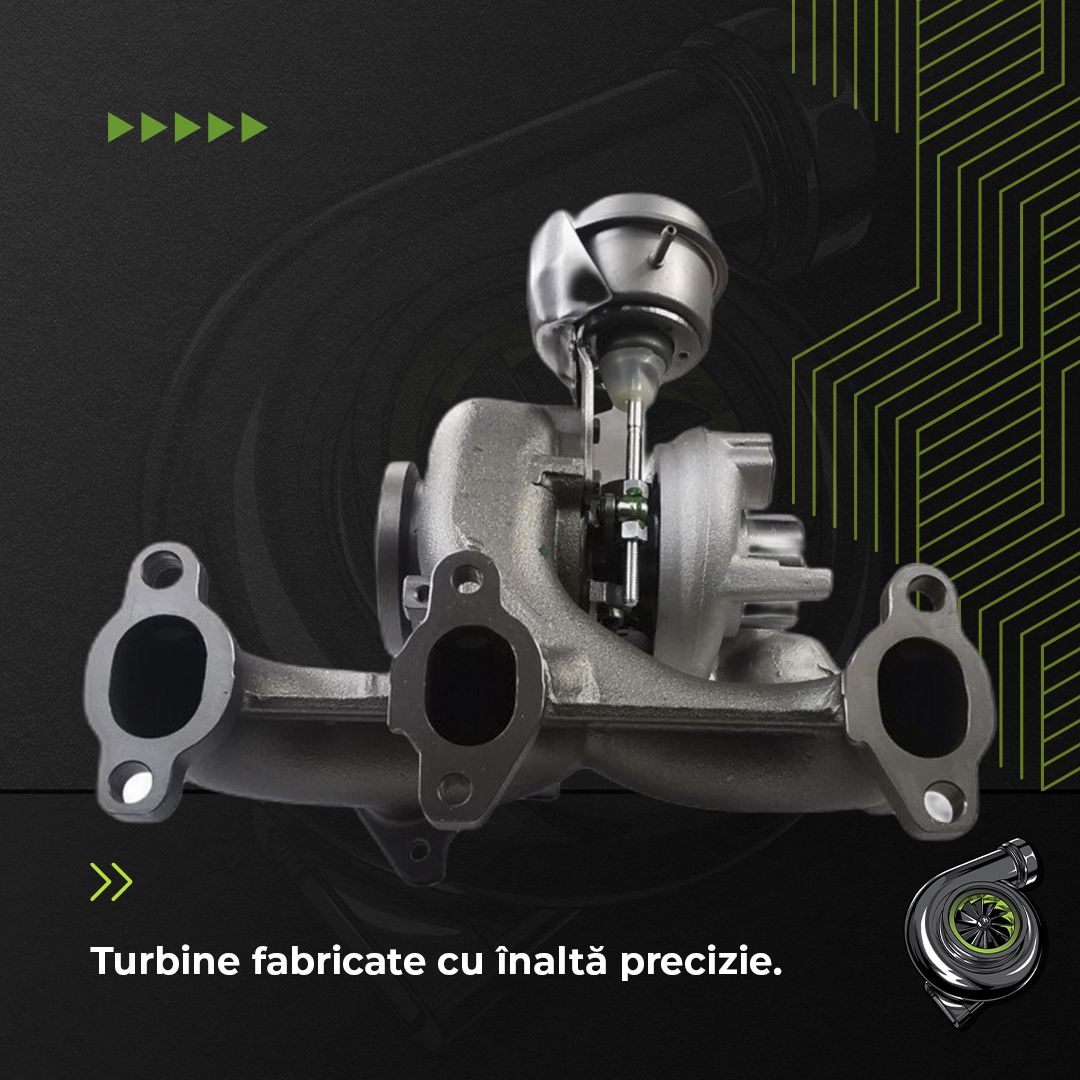 Turbina VW POLO 1.4 TDI 51 KW / 70 CP Noua - Image 3