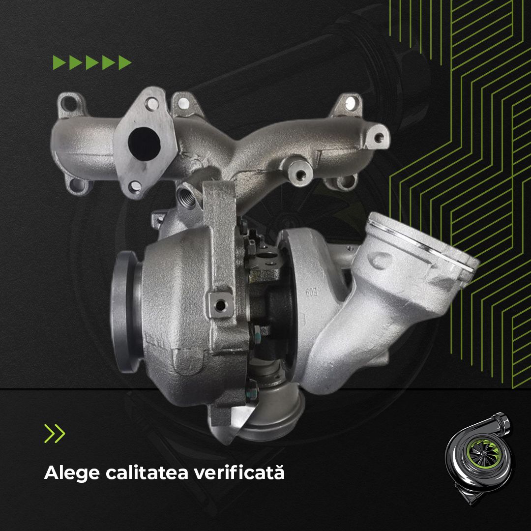 Turbina VW POLO 1.4 TDI 59 KW / 80 CP Noua - Image 5