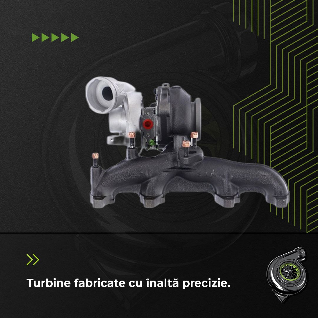 Turbina VW POLO 1.9 TDI 74 KW / 101 CP Noua - Image 3