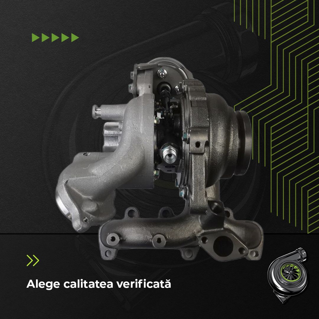 Turbina VW POLO V 1.2 TDI 55 KW / 75 CP Noua - Image 5