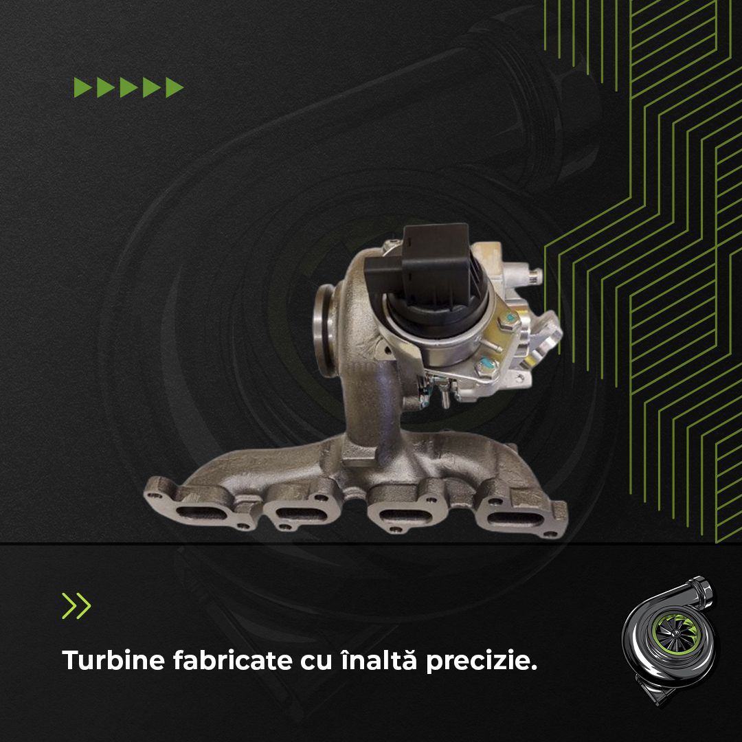 Turbina VW POLO V 1.6 TDI 77 KW / 105 CP Noua - Image 3