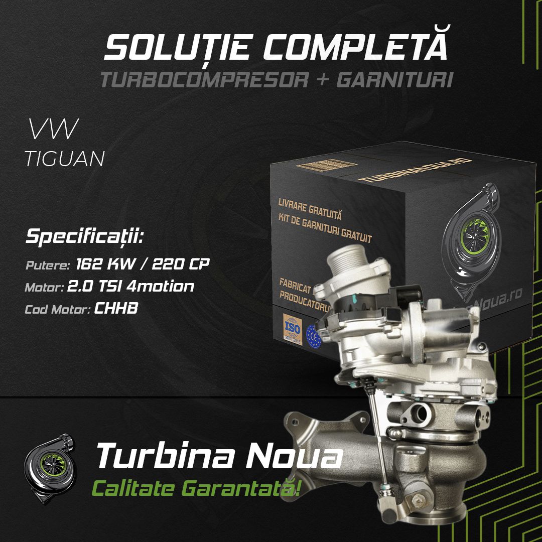 Turbina VW TIGUAN 2.0 TSI 4motion 162 KW / 220 CP Noua - Image 2