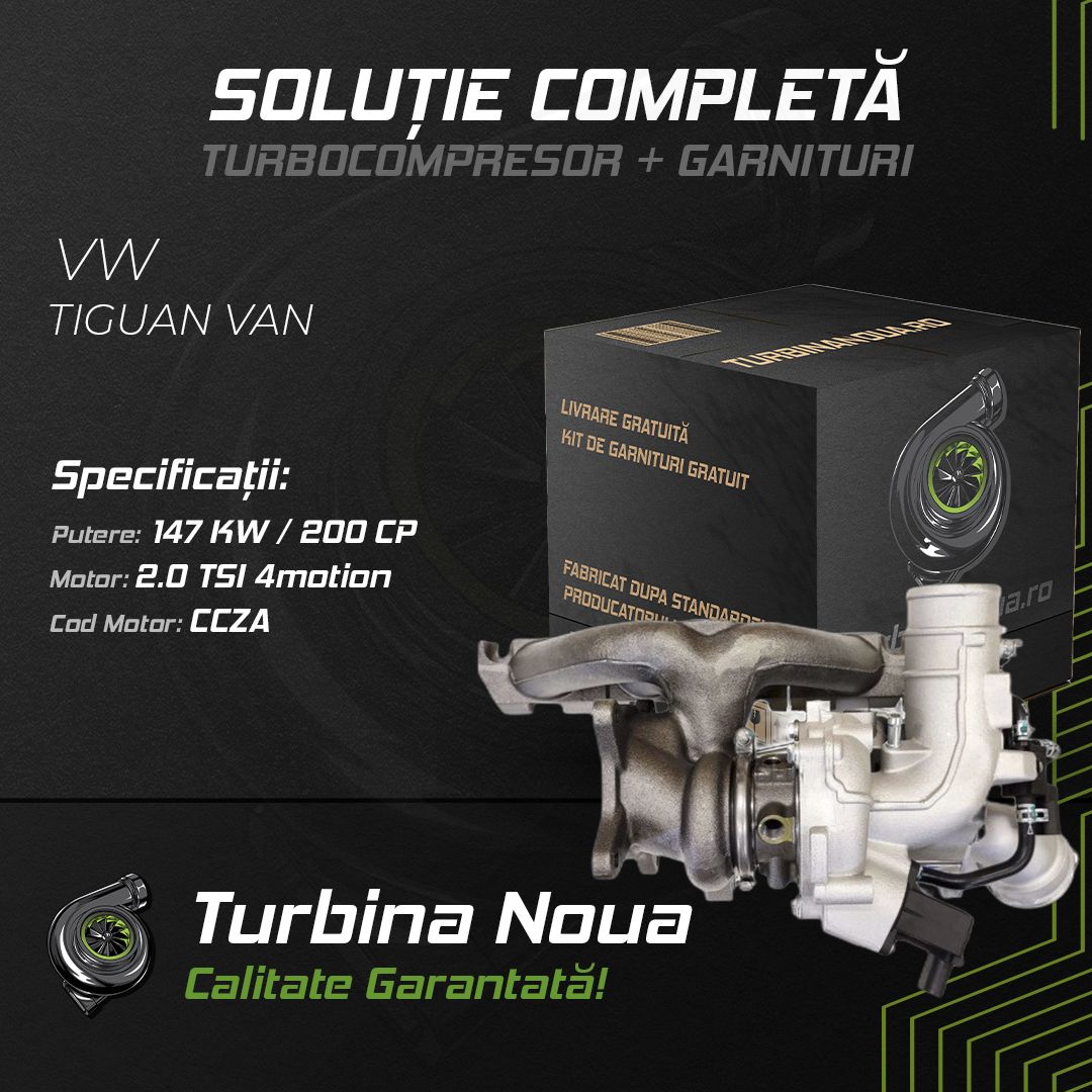 Turbina VW TIGUAN VAN 2.0 TSI 4motion 147 KW / 200 CP Noua - Image 2