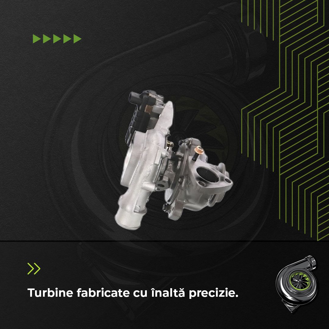 Turbina VW TOUAREG 3.0 V6 TDI 176 KW / 240 CP Noua - Image 3