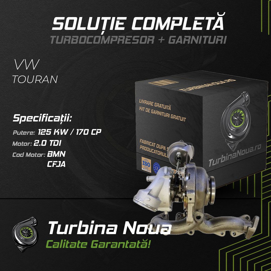 Turbina VW TOURAN 2.0 TDI 125 KW / 170 CP Noua - Image 2