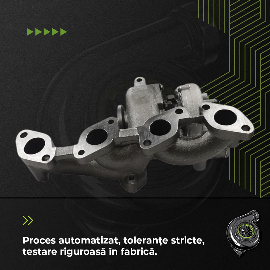 Turbina VW TOURAN 2.0 TDI 16V 103 KW / 140 CP Noua - Image 4