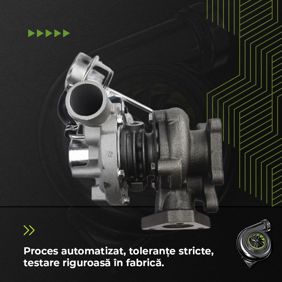 Turbina VW TRANSPORTER T4 Autobuss 1.9 TD 50 KW / 68 CP Noua - Image 4