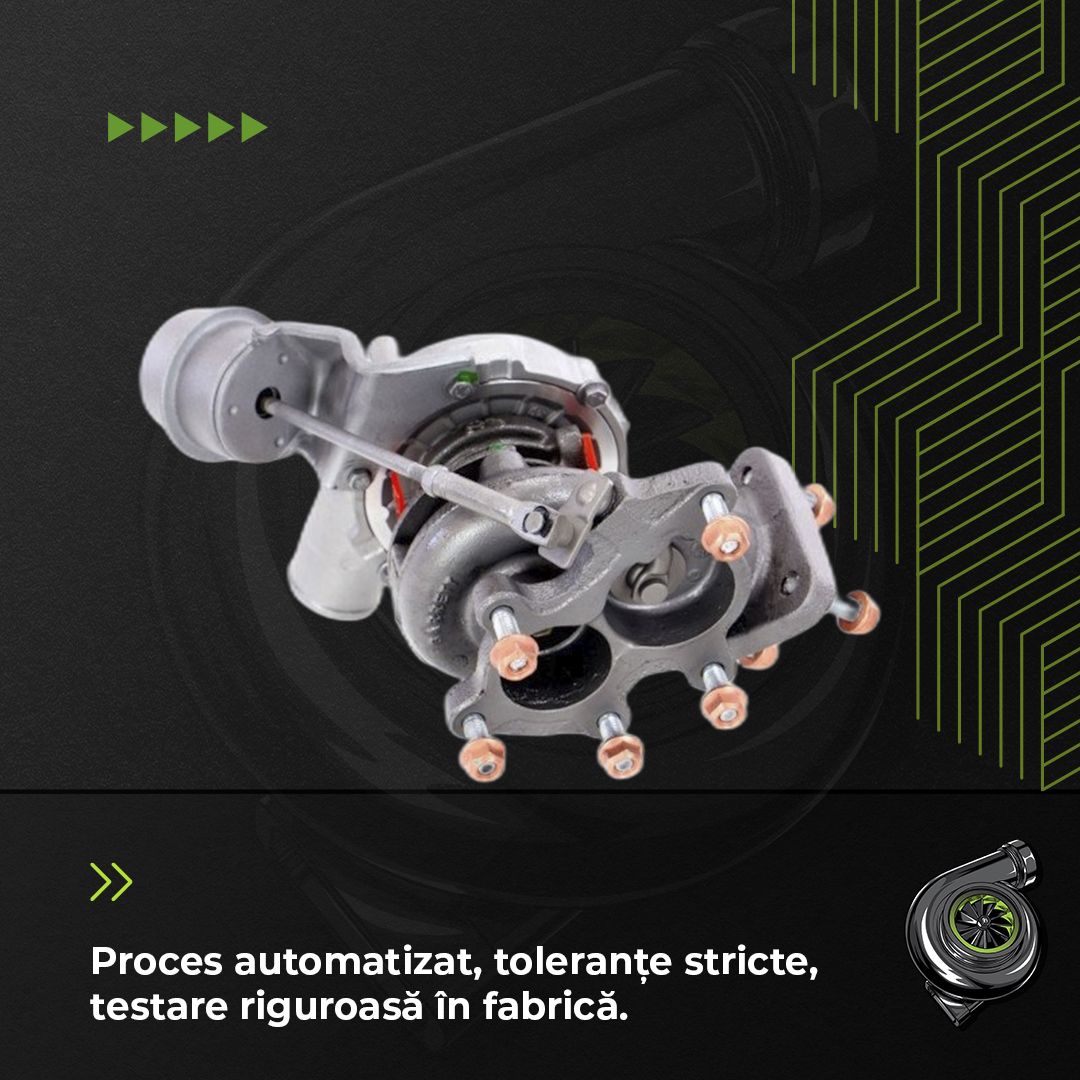 Turbina VW TRANSPORTER T4 Autobuss 1.9 TD 50 KW / 68 CP Noua - Image 4