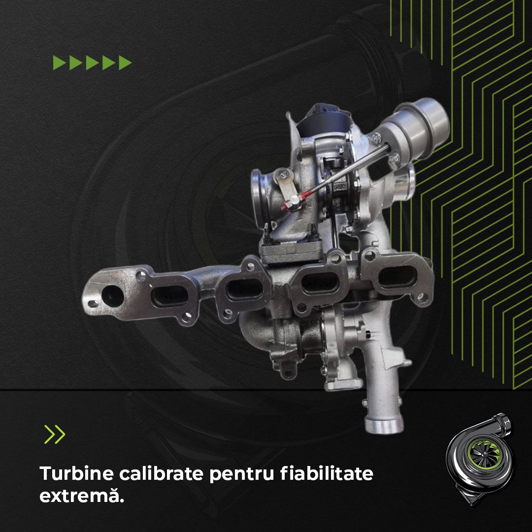 Turbina VW TRANSPORTER T5 2.0 BiTDI 132 KW / 180 CP Noua - Image 6