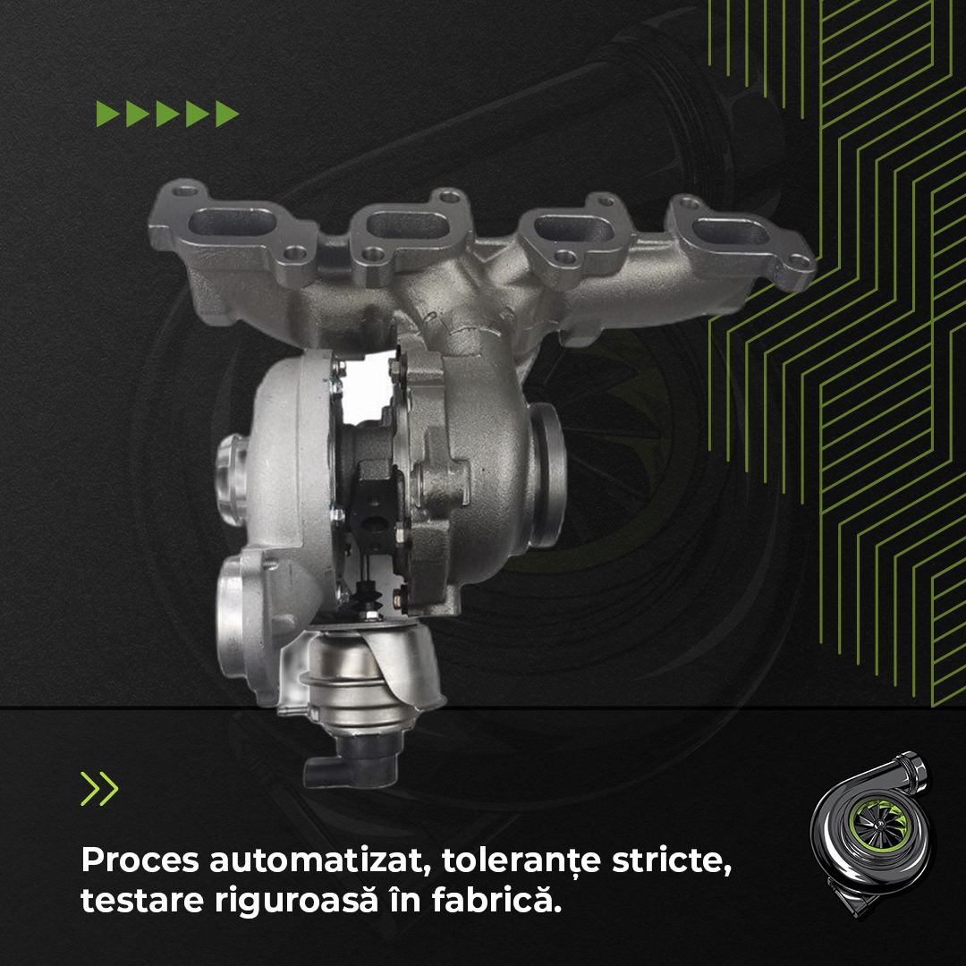 Turbina VW TRANSPORTER T5 2.0 TDI 100 KW / 136 CP Noua - Image 4