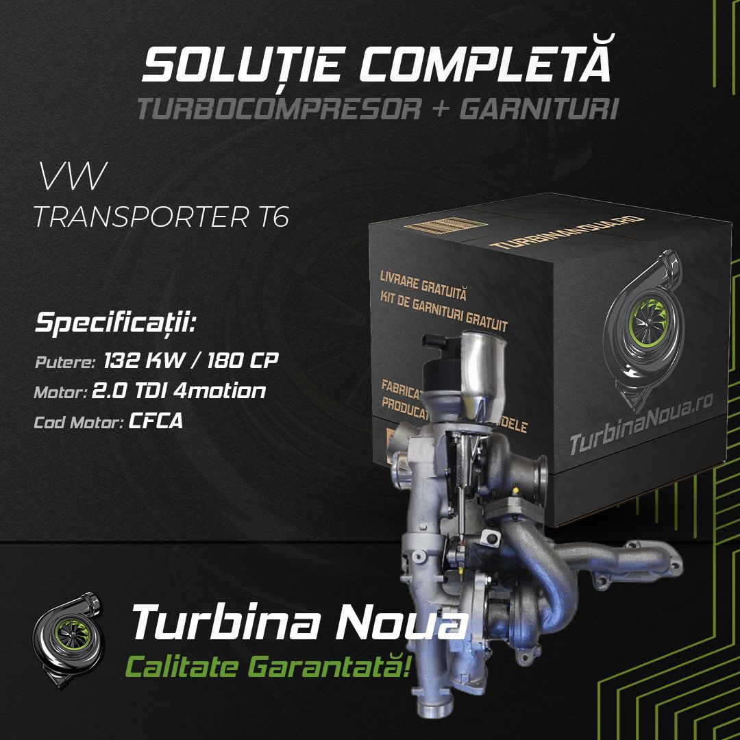 Turbina VW TRANSPORTER T6 2.0 TDI 4motion 132 KW / 180 CP Noua - Image 2